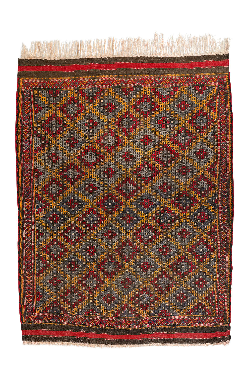 Boncuklu Zili Rug - Ayvacik Region